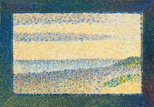 Seascape (Gravelines), 1890. Creator: Georges-Pierre Seurat.