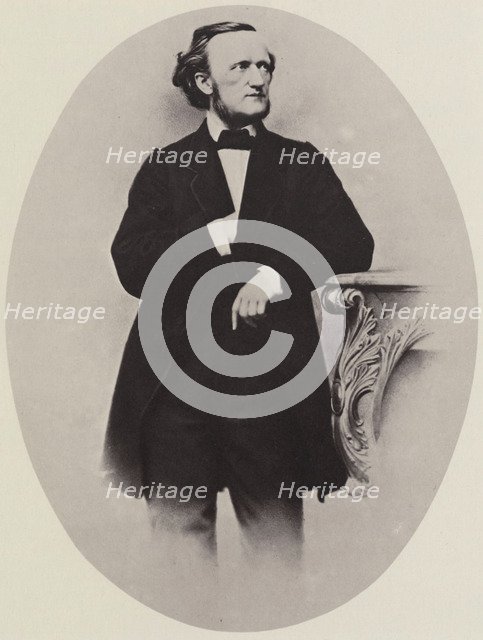 Portrait of the Composer Richard Wagner (1813-1883), 1864.