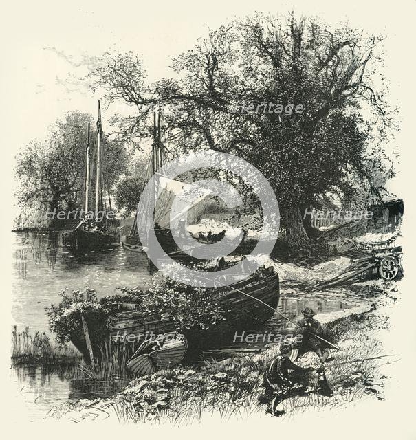 'Countess Weir, near Exeter', c1870.