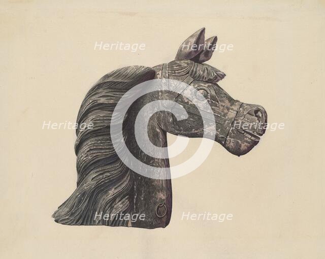 Horse's Head, 1935/1942. Creator: Donald Donovan.
