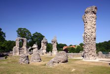 Abbey Ruins, Bury St Edmunds, England.