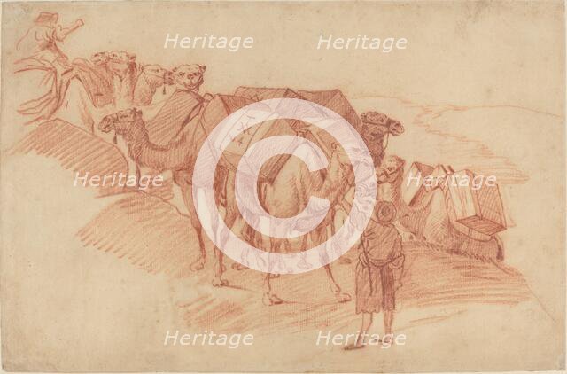 Camel Caravan. Creator: Unknown.