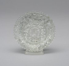 Cup plate, c. 1844. Creator: Unknown.