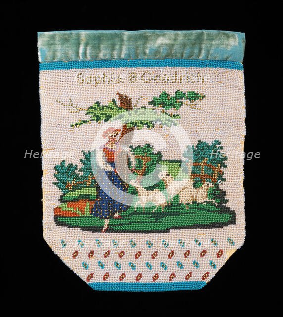 Pouch, American, 1836. Creator: Unknown.