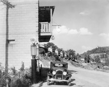Scott's Run mining camps near Morgantown, West Virginia, 1935. Creator: Walker Evans.