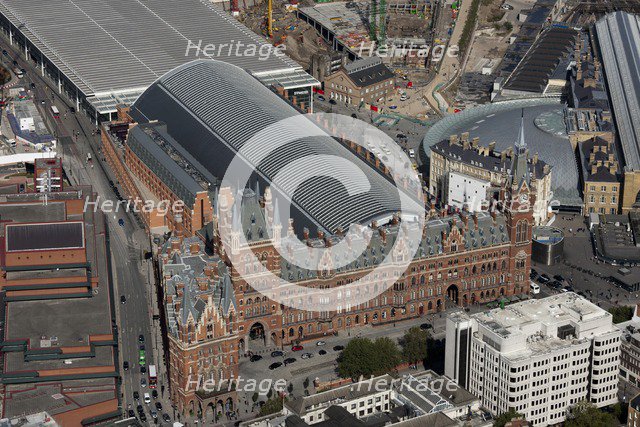 St Pancras Station, Camden, London, 2012. Artist: Damian Grady.