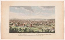 View of the city of London seen from the north side, 1753. Creator: Stevens.