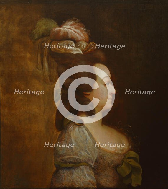 Portrait of Queen Marie Antoinette of France (1755-1793), Second Half of the 18th cen. Creator: Shemayev, Alexey (active 1775-1808).