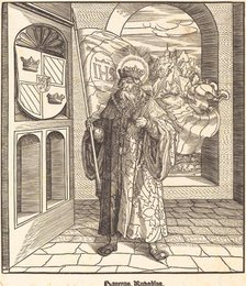 Saint Rudolfus, 1516/1518. Creator: Leonhard Beck.