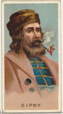 Gypsy, from World's Smokers series (N33) for Allen & Ginter Cigarettes, 1888. Creator: Allen & Ginter.