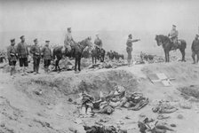 On field of battle, Adrianople, (1912?). Creator: Bain News Service.