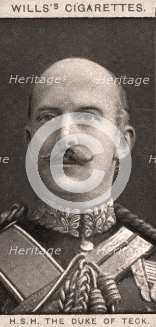 H.S.H The Duke of Teck, 1908.Artist: WD & HO Wills