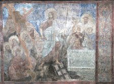 The Descent into Hell. Artist: Ancient Russian frescos  