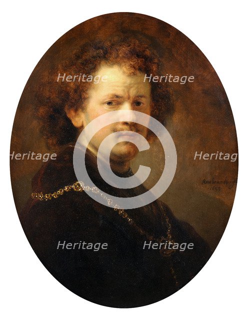 'Self Portrait', 1633. Artist: Rembrandt Harmensz van Rijn    