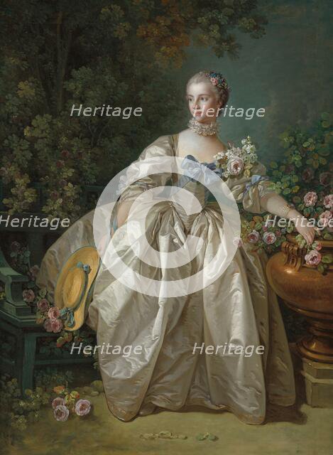 Madame Bergeret, possibly 1766. Creator: Francois Boucher.
