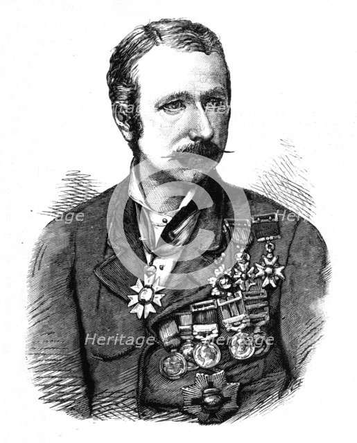 'Sir Garnet Wolseley', c1880. Artist: Unknown.
