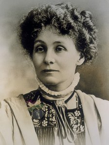 Emmeline Pankhurst, c1909. Artist: Unknown