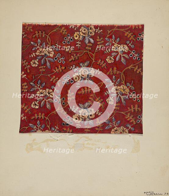 Calico, 1938. Creator: Marie Lutrell.