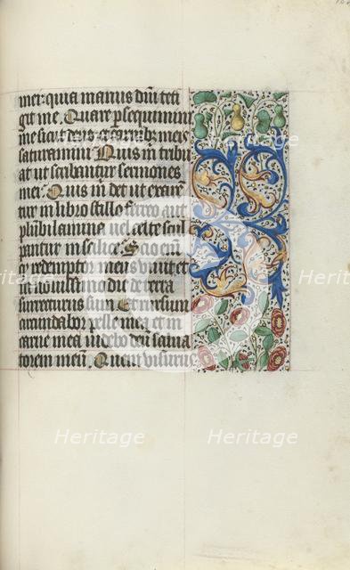 Book of Hours (Use of Rouen): fol. 132r, c. 1470. Creator: Master of the Geneva Latini (French, active Rouen, 1460-80).