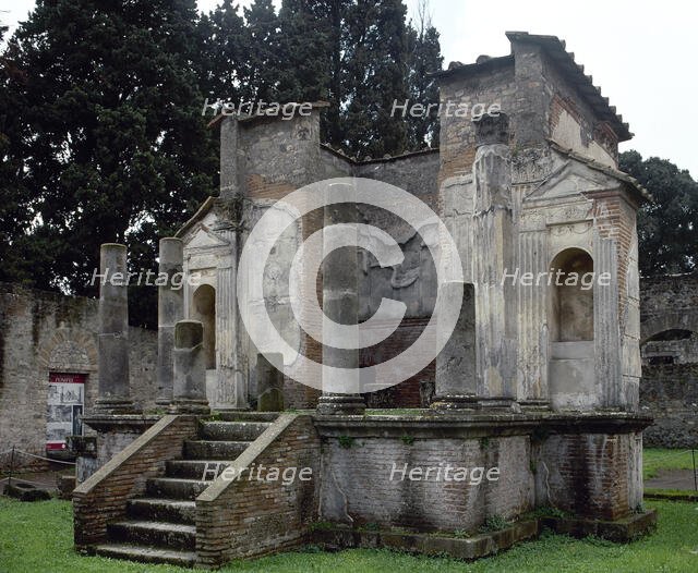 Temple of Isis, Pompeii, Italy, 1st century, (2002). Creator: LTL.