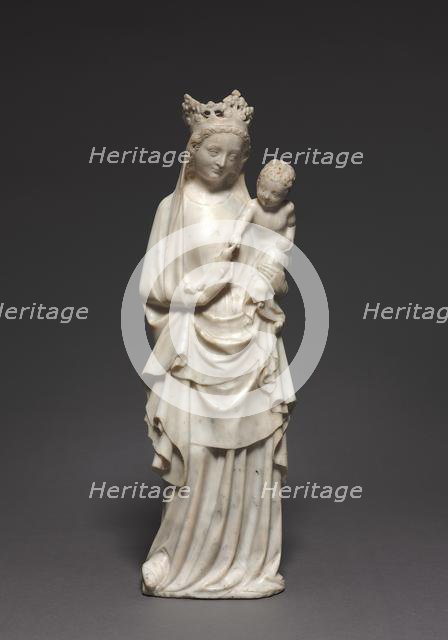 Virgin and Child with a Bird, c. 1350. Creator: Unknown.