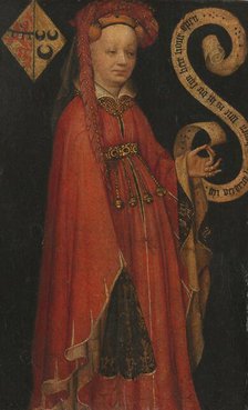 Portrait of Lysbeth van Duvenvoorde, c.1430. Creator: Anon.