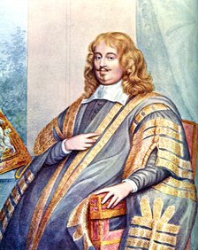Edward Hyde, 1st Earl of Clarendon, 17th century English statesman and historian, c1905.Artist: George Perfect Harding