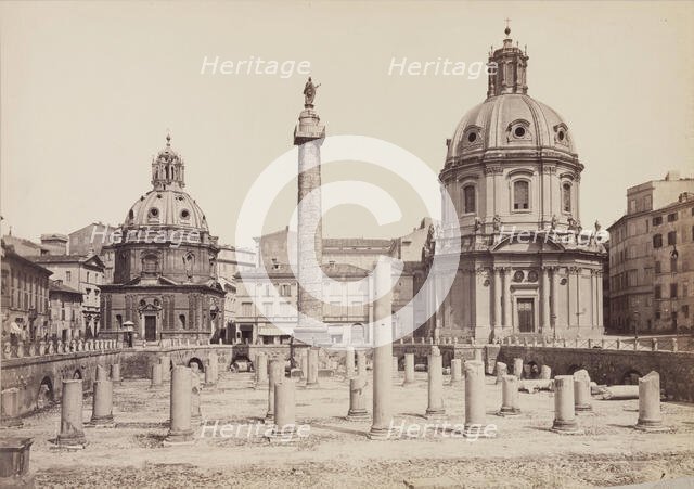 Trajan's Column, late 19th century. Creator: Unknown.