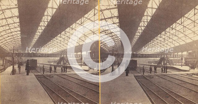 Group of 6 Early Stereograph Views of Birmingham, England, 1860s-80s. Creator: Unknown.