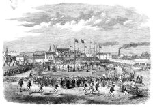 Volunteer games at Liverpool, 1862. Creator: Unknown.