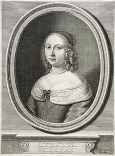 Madame de Gillier, 1651. Creator: Robert Nanteuil.