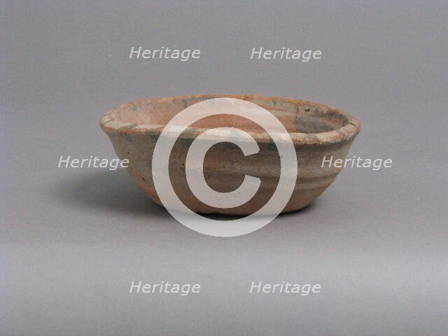 Bowl, Coptic, 4th-7th century. Creator: Unknown.