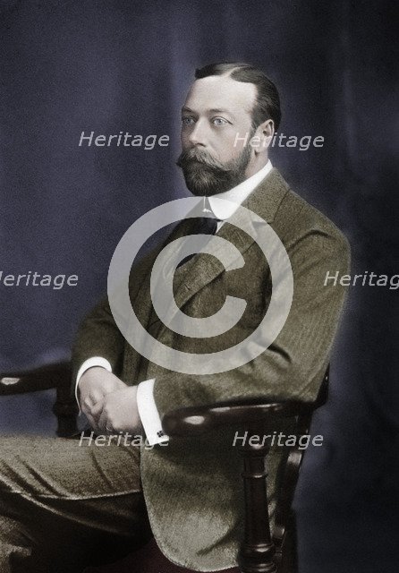 King George V of Great Britain (1865-1936), 1912. Artist: Downey.