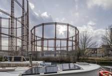 Bethnal Green Gasworks, Marian Place, Bethnal Green, Tower Hamlets, Greater London Authority, 2021. Creator: Chris Redgrave.