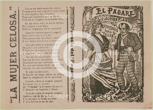 The Jealous Wife, n.d. Creator: José Guadalupe Posada.