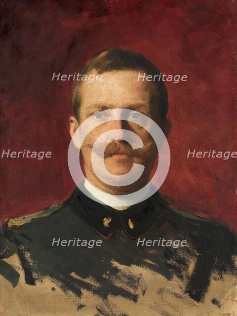 Portrait of Victor Emmanuel III. (1869-1947), King of Italy, 1904. Creator: Grosso, Giacomo (1860-1938).