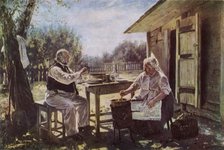 'Jam-Making', 1876, (1965). Creator: Vladimir Makovsky.