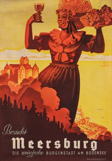 Visit Meersburg, 1930s. Creator: Gumbart, August Friedrich (1884-1942).