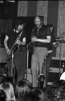 Dick Morrisey and Dave Quincy, If, Marquee Club, Soho, London, 1971. Creator: Brian O'Connor.