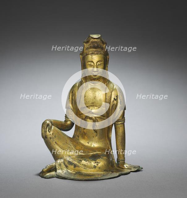 Water and Moon (Potala) Guanyin, 900-1100. Creator: Unknown.