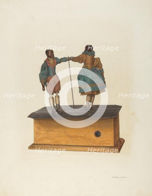 Mechanically Operated Toy, c. 1940. Creator: Nicholas Amantea.