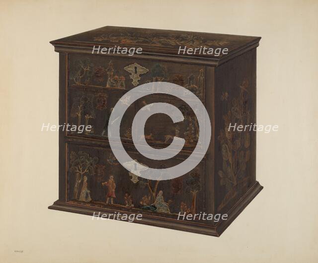 Chest of Drawers, c. 1939. Creator: Charles Henning.