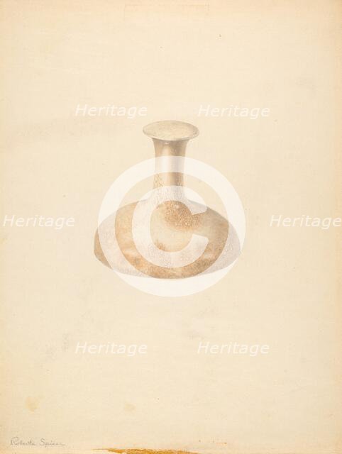 Butter Mold, c. 1939. Creator: Roberta Spicer.