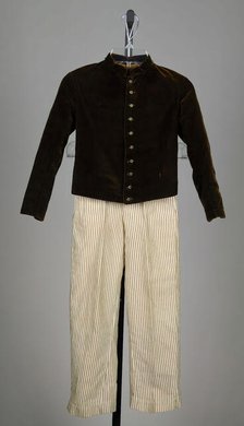 Suit, American, 1855-65. Creator: Unknown.