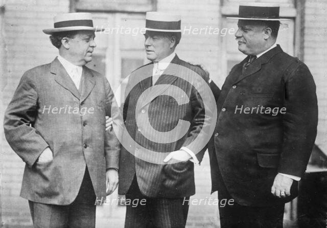 Urey Woodson, Norman E. Mack, Robert Crain, 1912. Creator: Bain News Service.