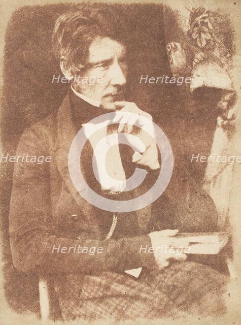 [Man], 1843-47. Creators: David Octavius Hill, Robert Adamson, Hill & Adamson.