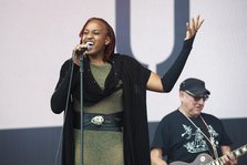 UK Decay live at Forever Now Festival, The National Bowl, Milton Keynes, Jun 2025. Creator: Annapaola Marchesani.