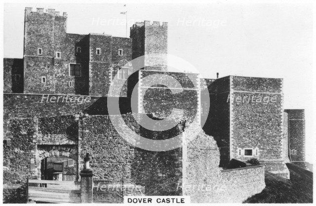 Dover Castle, 1936. Artist: Unknown