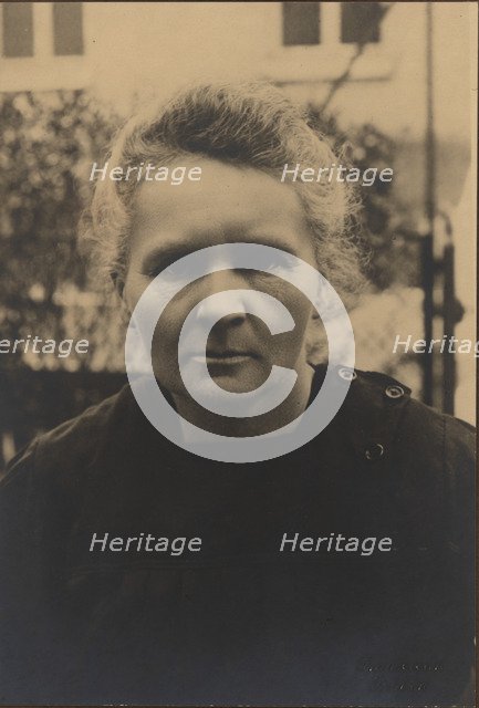 Portrait of Marie Curie (1867-1934) Artist: Anonymous  