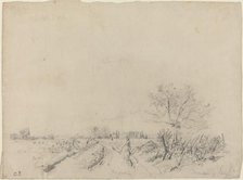 Montmorency Road, c. 1850/1860. Creator: Camille Pissarro.